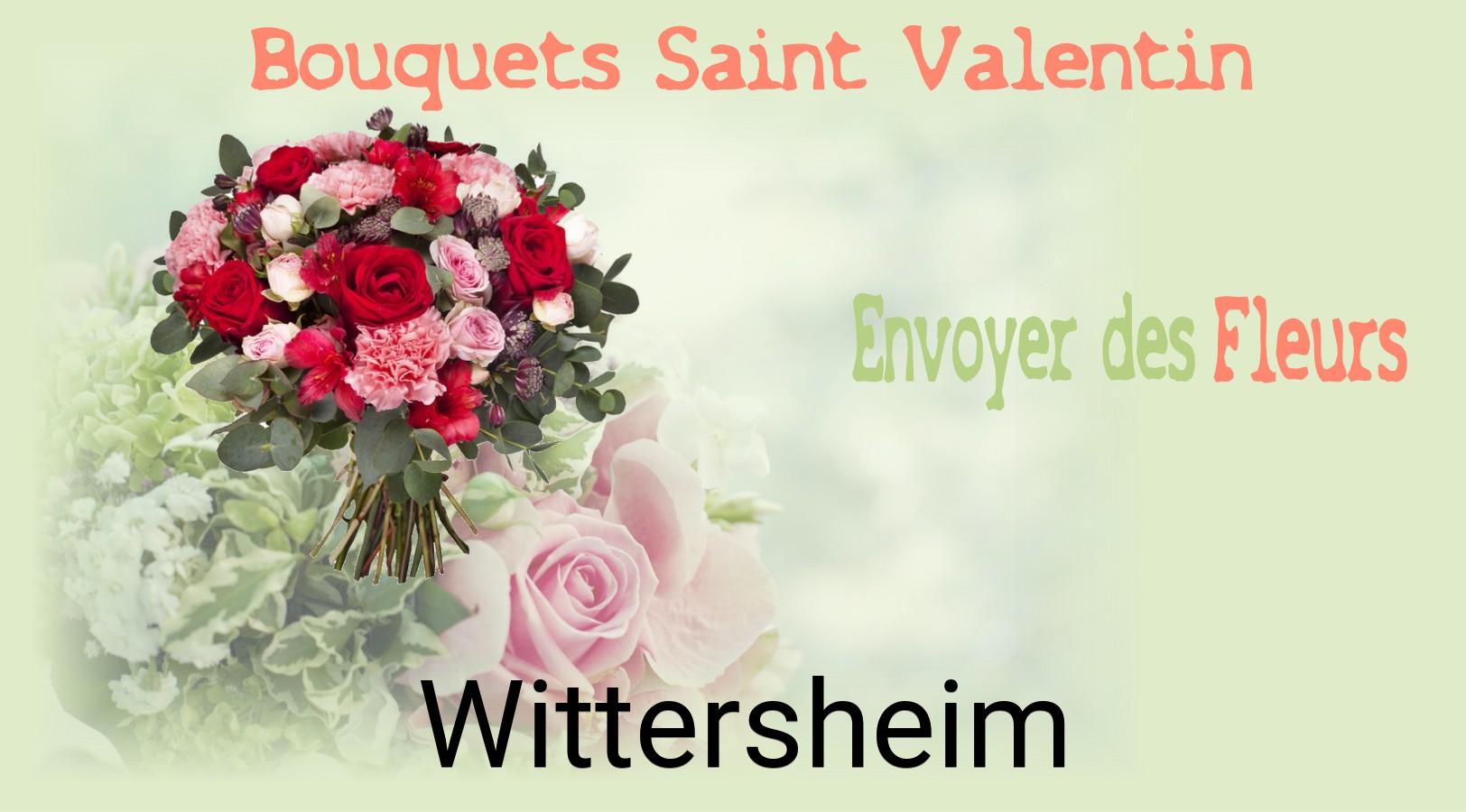 Roses de Saint-Valentin livrées à Wittersheim